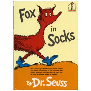 Dr. Seuss, Fuchs in Socken – Hardcover-Bilderbuch (1993)