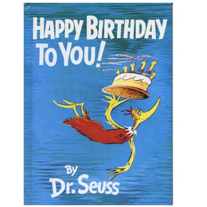 Dr. Seuss, Alles Gute zum Geburtstag, Gebundenes Bilderbuch (1987)