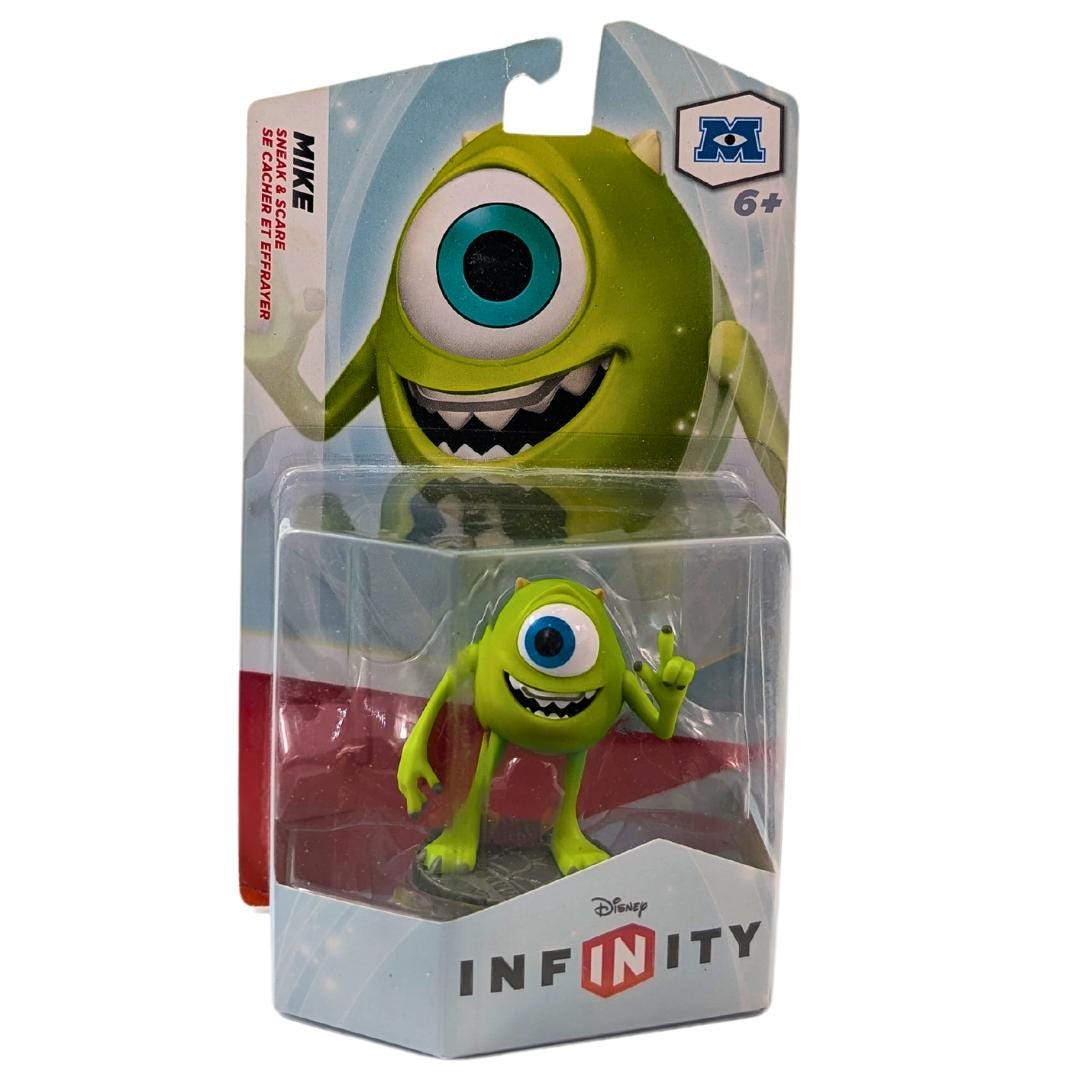 Figura interactiva de Mike Wazowski Monsters de Disney Infinity - Nueva