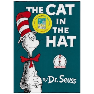 Dr. Seuss, Die Katze im Hut – Hardcover-Bilderbuch (1986)