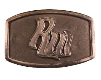 Men&#39;s Silver Metal Fashion Belt Buckle RocaWear RW Classic urbanl Style