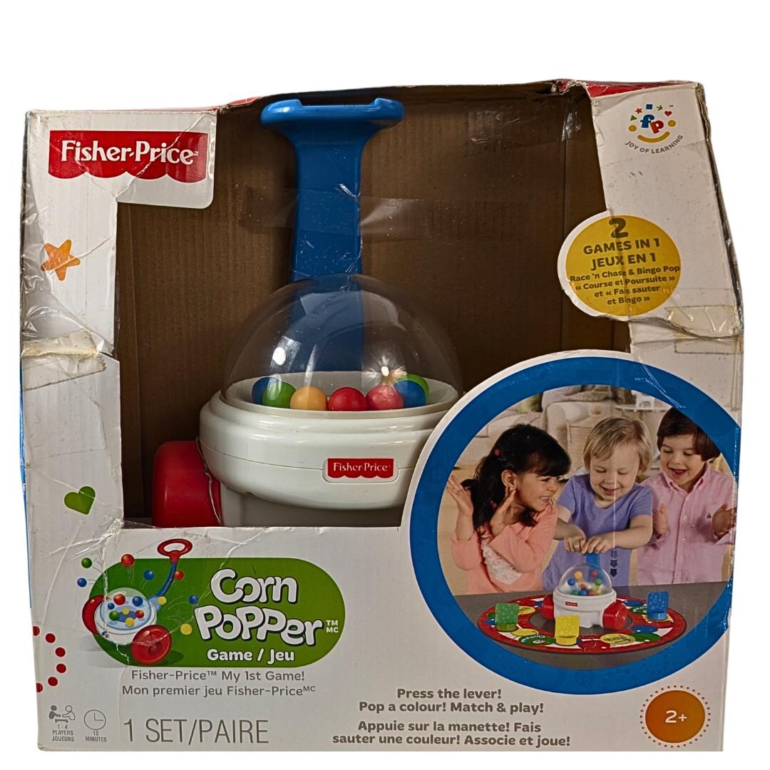 Fisher-price Corn Popper Game Thinking Problem Solving Sharing (NEW) - Etsy