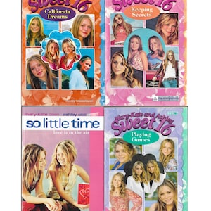 Mary Kate And Ashley Sweet 16 Lot, 4 Books Teen Paperback