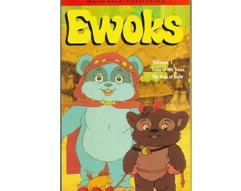 Ewoks Volume 1 Star Wars Animated Collection VHS w/Slipcover Used Cartoons 1990 VHS