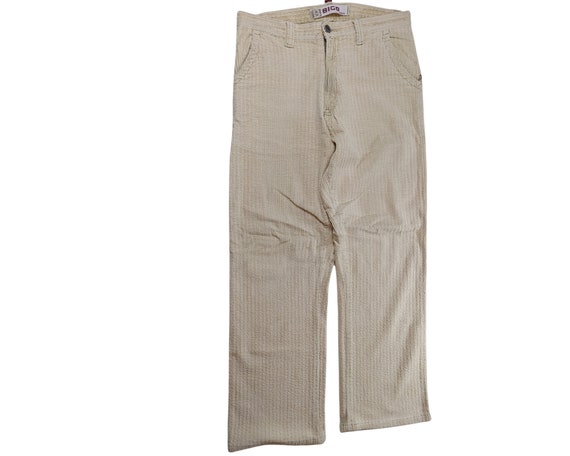 Vintage Men's BIGO & Jeans Unique Corduroy Pants,… - image 1
