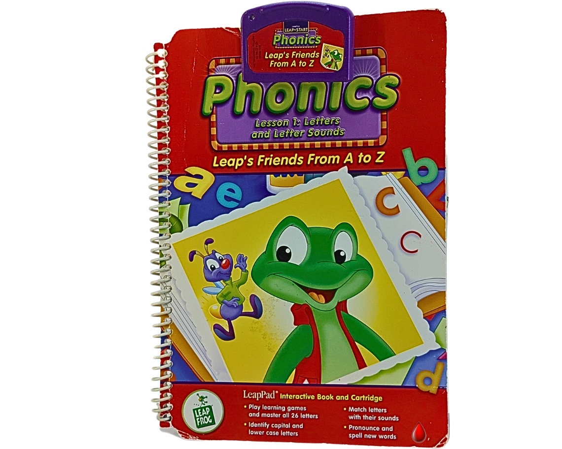 Leappad Phonics Leap Friends From A to Z Book & Cartridge