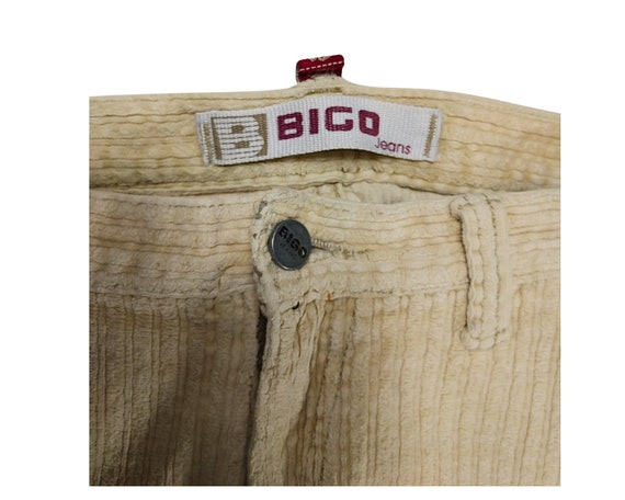 Vintage Men's BIGO & Jeans Unique Corduroy Pants,… - image 4