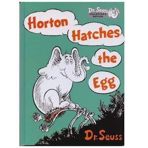 Dr. Seuss, Horton Hatches The Egg - Hardcover-Bilderbuch (1968)