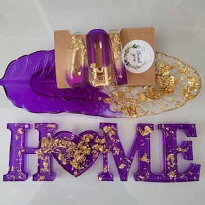 Purple & Gold Gift Box