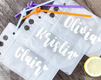 Custom Drink Pouch - Adult Capri Sun Pouch - Pool, Beach, Party, Vacation, Bachelorette Drink Pouch