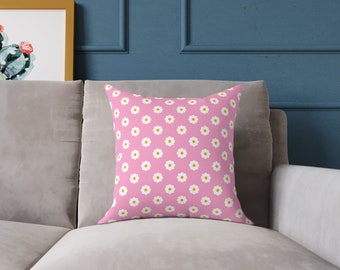 Square Poly Canvas Pillow