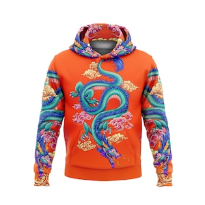 Year of the Dragon hoodie Action Hoodie