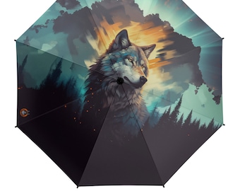 Wolf Umbrella