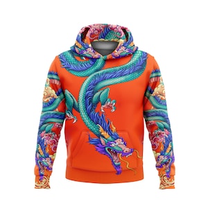Year of the Dragon hoodie Action Hoodie
