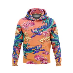 Year of the Dragon Twin Dragon hoodie