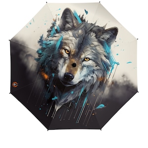 Ancient Wolf Umbrella