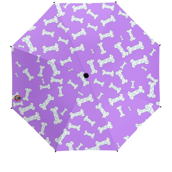 Any Color Dog Bone & name Umbrella