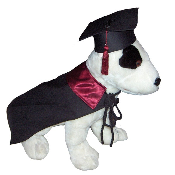 Dog Cap and Gown Etsy