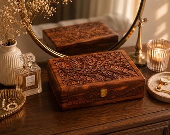 Handcrafted Wooden Timepiece Watch Box: Graduation Milestone Gift For Her/Him