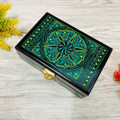 Small Wood Jewelry Box Etsy