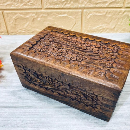 SECRET LOCK BOX Hidden Compartment Handmade Jewelry Box Etsy