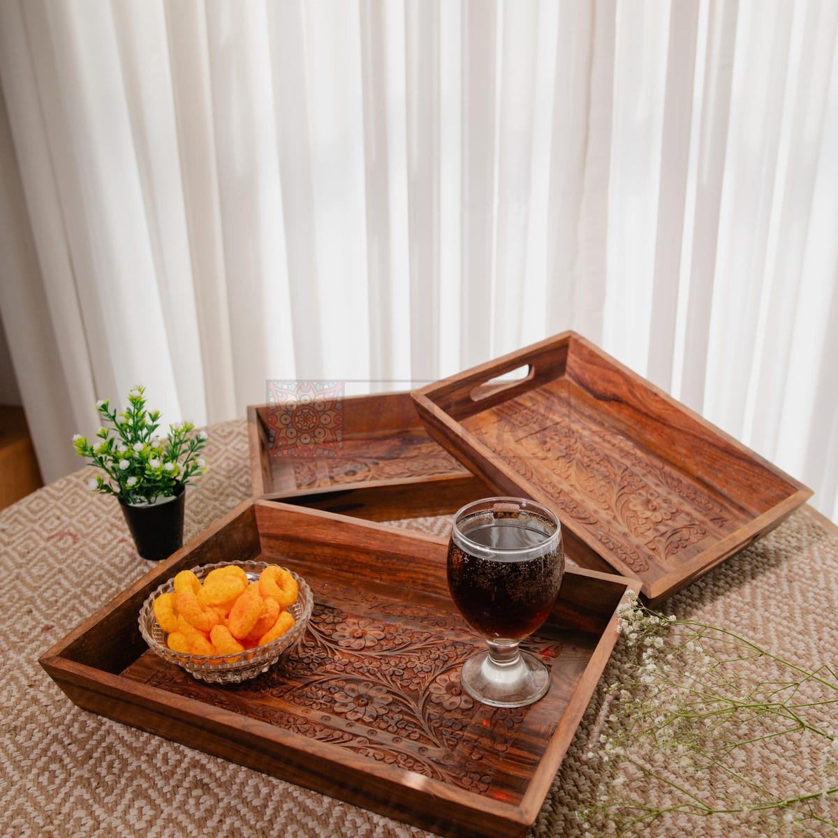 Handmade Breakfast Tray, Large