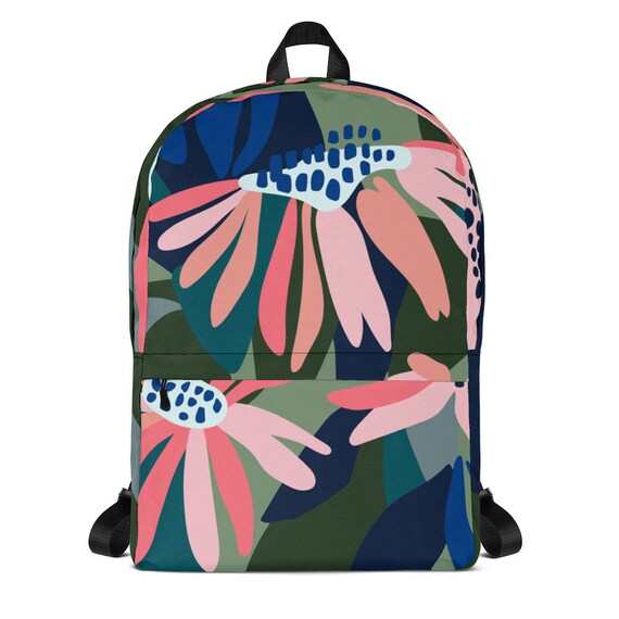 Kids Backpack Colorful Back to School Backpack for Her Etsy