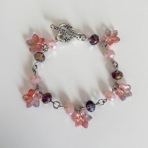 Beaded Flower Bracelet