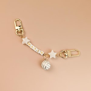 Volleyball Cheer Charm, Shoelace Charm for Shoe, Purse Charm, Backpack Charm, Cheer Spirit Charm, Cheerleader Spirit Gift for Cheer Mom Gift