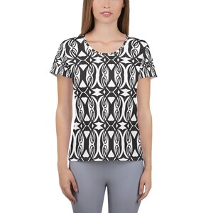 Double L Schwarz Weiß T-Shirt