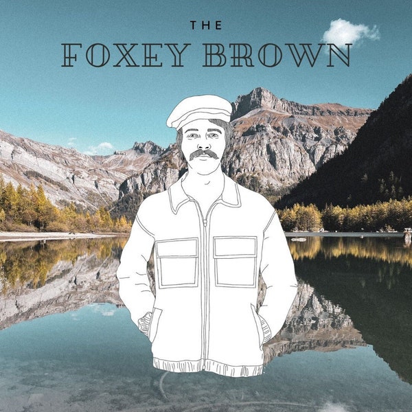 The Foxey Brown: men's jacket pdf sewing pattern