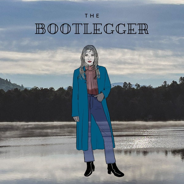 The Bootlegger - patrón de costura de abrigo de coche en pdf con tamaño ampliado