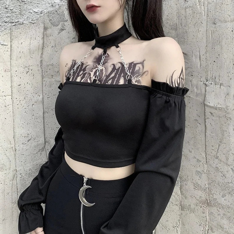 black gothic top