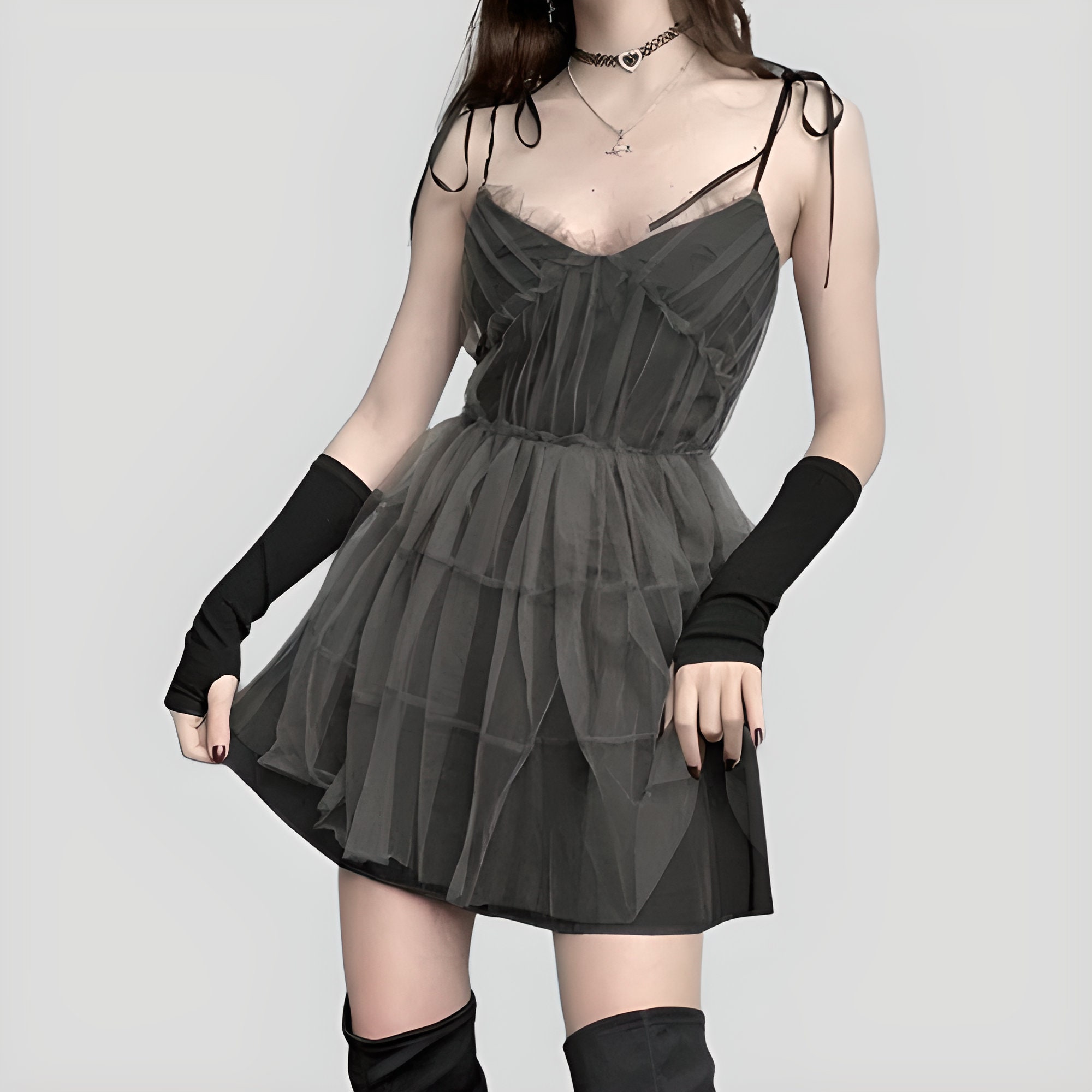 Fairycore Sirencore Y2K Aesthetic Fashion Asymmetrical Low Waist