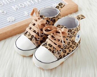 baby leopard sandals