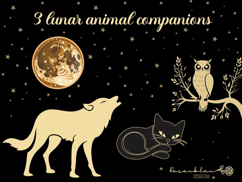 Lunar Calendar 2024 Printable Moon Phases A4, A5 & Letter Etsy