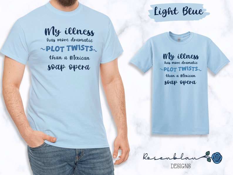 6 Colors Unisex Witty Tshirt Funny Chronic Illness Awareness Tee Dark Humor Spoonie Gift