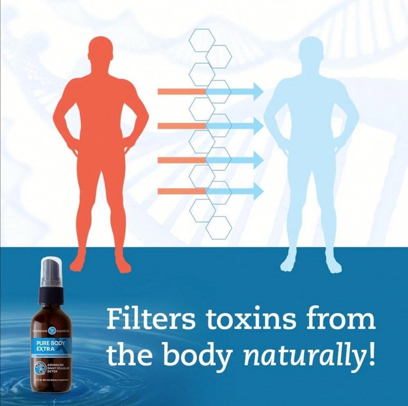 Pure Body Extra Natural Nanosized Zeolite Detox Spray Etsy