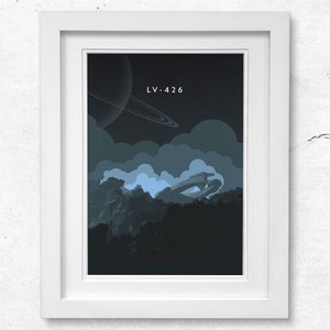 Alien LV-426 Vintage Poster