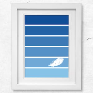 Forrest Gump MinimalistIsches Poster