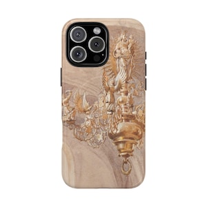 Jungfrau Maria und Christus magnetische iPhone Hülle Frederic Burton Religious Art Tough Cover mit MagSafe Renaissance Style Geschenkidee