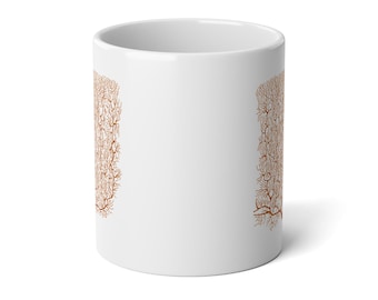 Cajal Purkinje Neuron | 20oz Ceramic Coffee Cup
