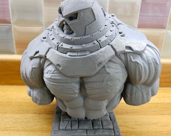 Juggernaut / figure/stateu, sla/pla 3d printed, pro Painted,collectible,handmade,action figure,handmade,collectible