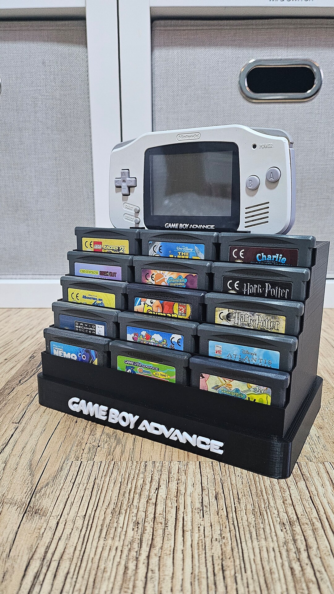 GBA Stand Gameboy Advance GBA Console and Game Holder Display Protector ...