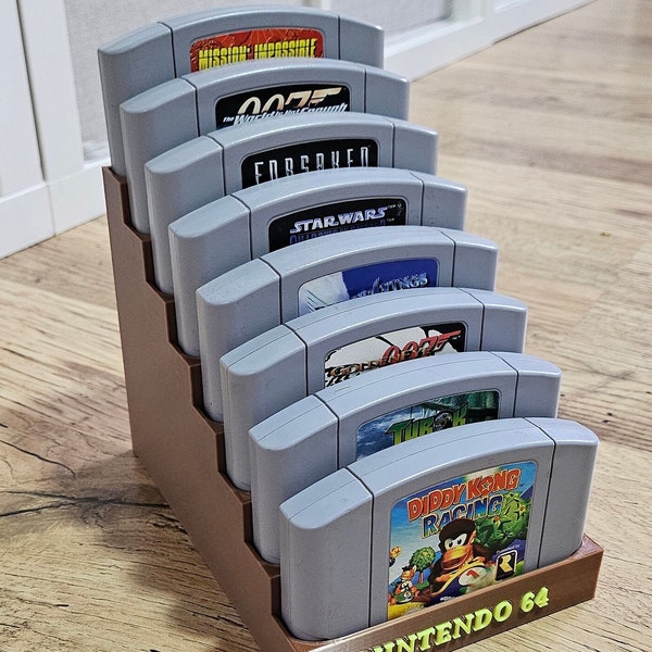 Nintendo 64 N64 Game Display Stand