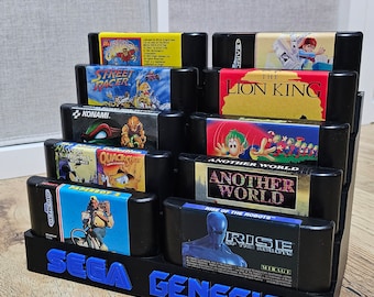 Sega Genesis game holder