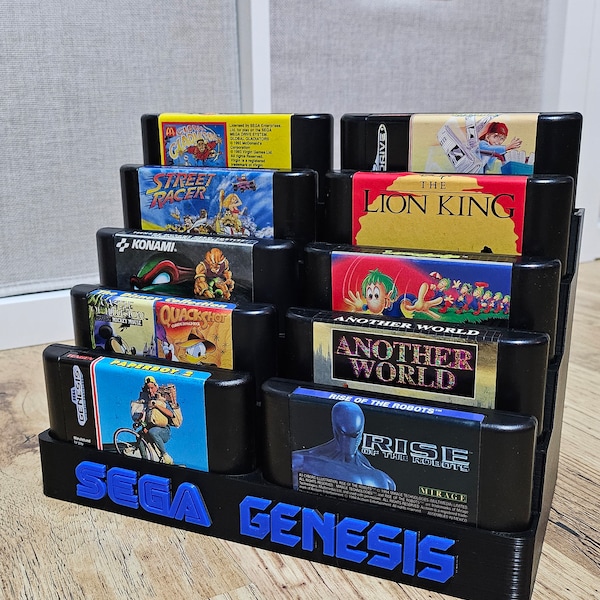 Sega Genesis game holder