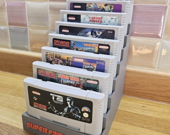 Super Famicom Game Storage Stand PAL