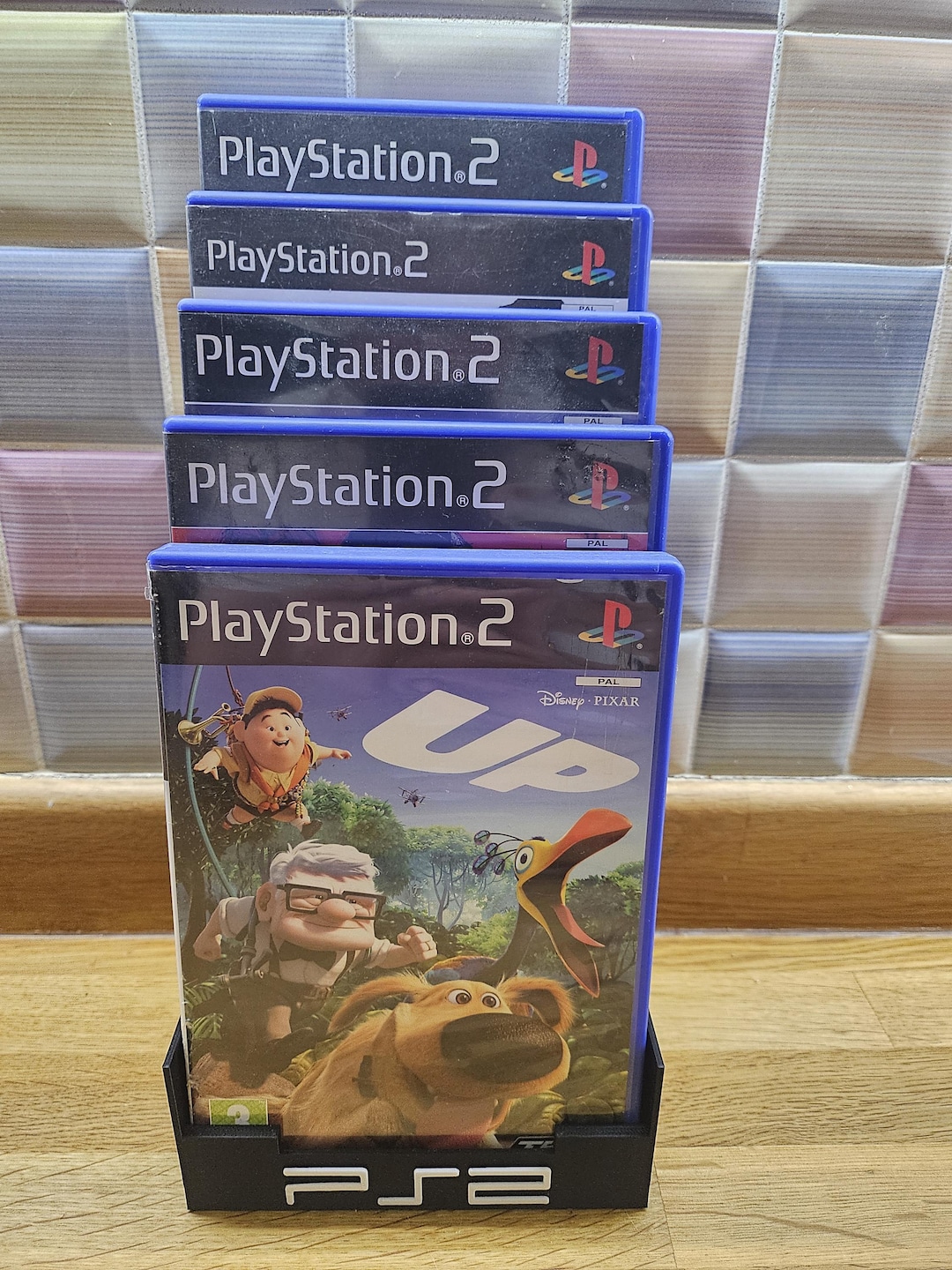 Ps2 Game Rack PS2 Game Holder Display Case Playstation 2 - Etsy