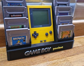 Gameboy Pocket Holder for Console and Games